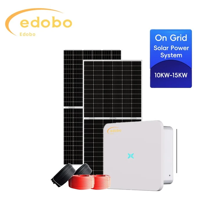 10kw på nätet fristående solenergisystem