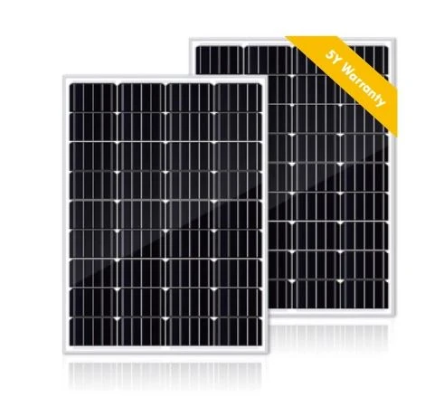 Slitstark kvalitet 130W solpaneler
