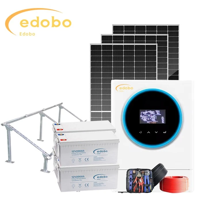3kw solenergi med batteriförvaring
