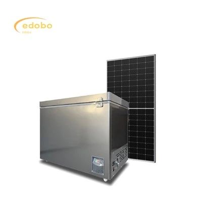 Edobo Solar AC/DC Solar Kylskåp Frys för hemmabruk