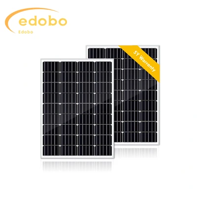 Små 100W solpaneler självanvändning