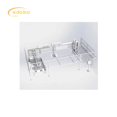 Solpanelsproduktion Automatisk glasladdning