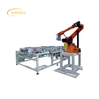 Produktionslinje för solpaneler (robot)
