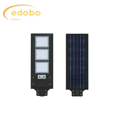 Solar gatubelysning lyser hela natten