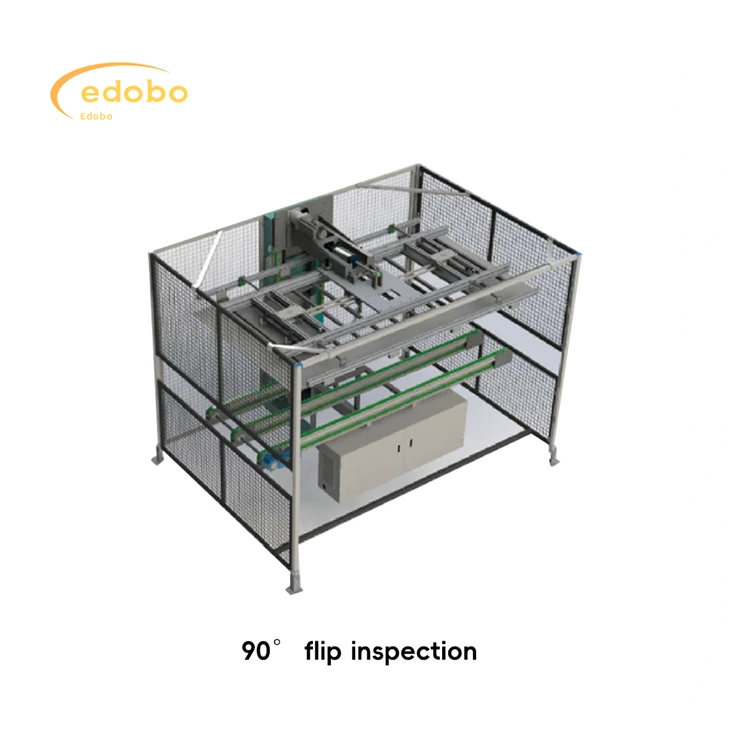 Solpanel 90 graders flip visuell inspektionsmaskin
