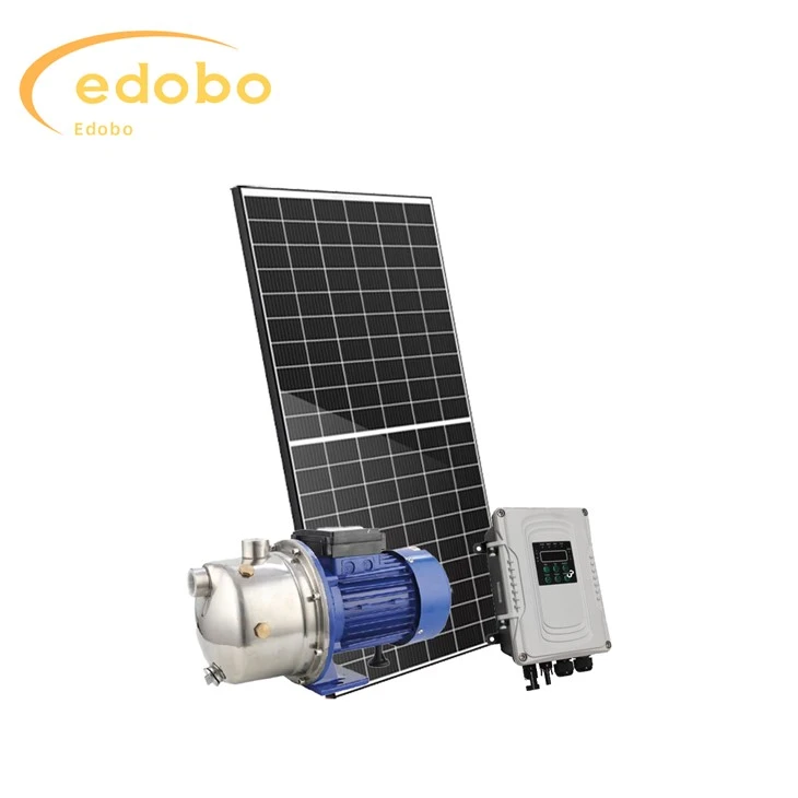 Solenpoverad vattenpump markpump